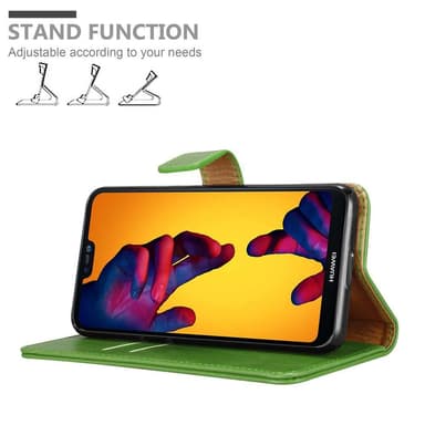 Cover Huawei P20 LITE 2018 / NOVA 3E Etui Case (Grøn)