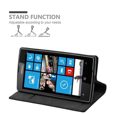 Cover Nokia Lumia 520 / 521 Etui Case (Sort)