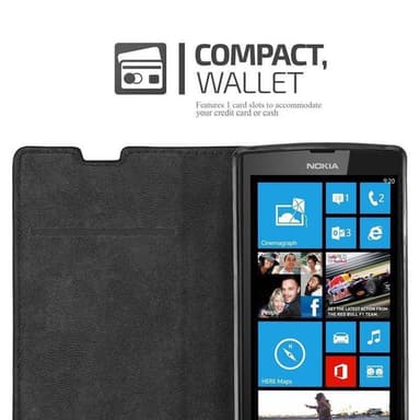 Cover Nokia Lumia 520 / 521 Etui Case (Sort)