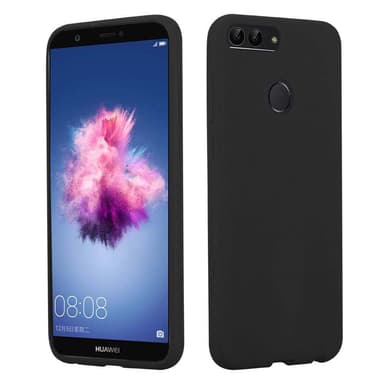 Cover Huawei P SMART 2018 / Enjoy 7S Etui Case (Sort)