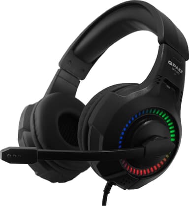 QPAD QH20 gaming høretelefoner (sort)