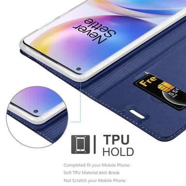 Cover OnePlus 8 PRO Etui Case (Blå)