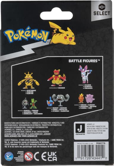 Pokémon Select Evolution actionfigur 2-pak (Riolu, Lucario)