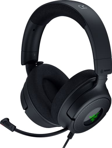 Razer Kraken V4 X gaming-høretelefoner (sort)