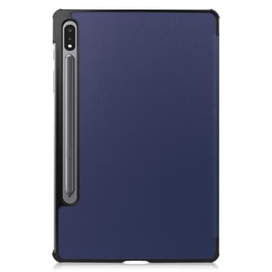 SKALO Samsung Tab S8 Trifold Flip Cover - Mørkeblå