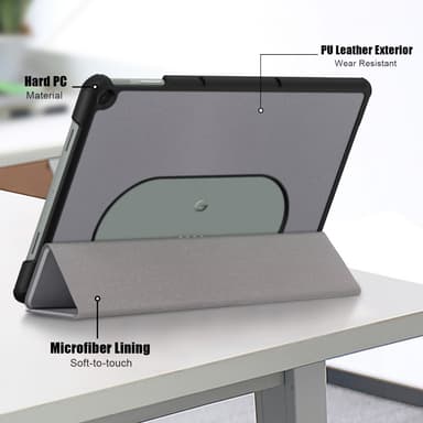 SKALO Google Pixel Tablet Trifold Flip Cover - Grå