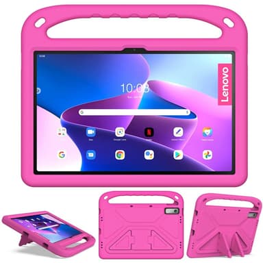 SKALO Lenovo Tab P11 Gen 2 Børneskal med håndtag og stativ - Pink