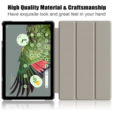SKALO Google Pixel Tablet Trifold Flip Cover - Grå