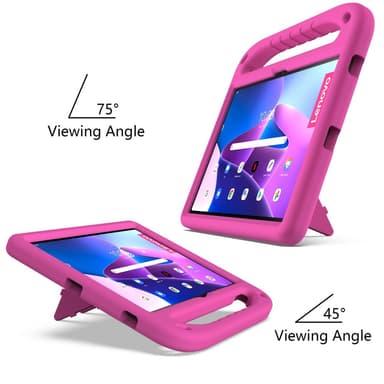 SKALO Lenovo Tab P11 Gen 2 Børneskal med håndtag og stativ - Pink