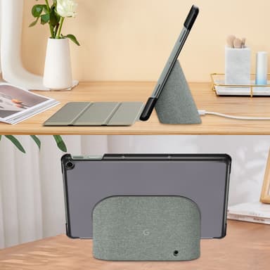 SKALO Google Pixel Tablet Trifold Flip Cover - Grå