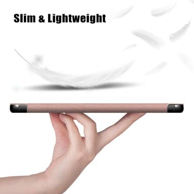 SKALO Lenovo Tab M10 FHD Plus 10.3"" Trifold Flip Cover - Rosa guld