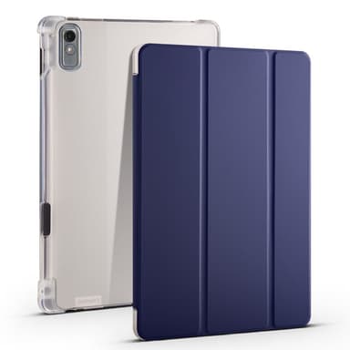 SKALO Lenovo Tab P11 Gen 2 Trifold Etui med gennemsigtig bagside - Mørkeblå