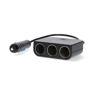 Nedis Universal DC Power Adapter | Biladapter | 150 W | Indgangsspænding: 12 V DC | 12 V DC | Maksimal udgangsstrøm pr. port: 4.0 A | Sort