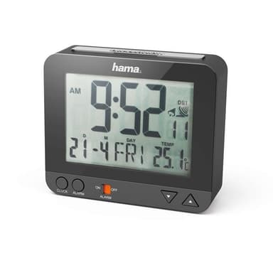 Hama Vækkeur RC550 Radiostyret Sort