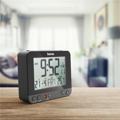 Hama Vækkeur RC550 Radiostyret Sort