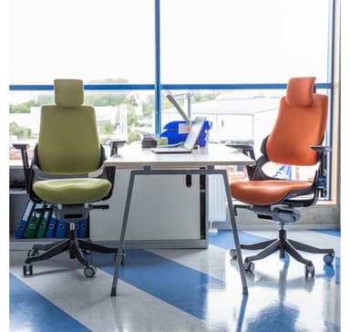 Arbejdsstol WAU orange