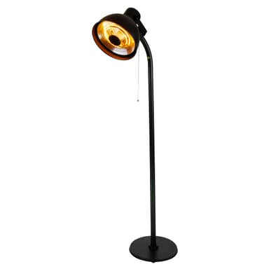 Fornorth Terrassevarmer Standing Heater Deluxe 2000W, sort