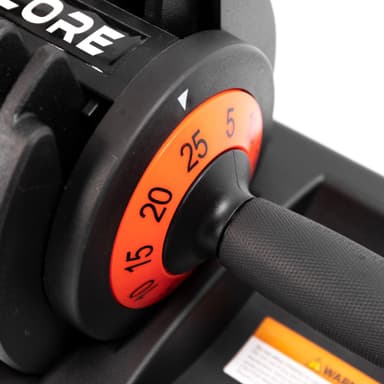 Core 2 x justerbar håndvægt, 50kg