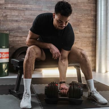 Core 2 x justerbar håndvægt, 50kg