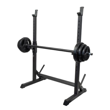 Core Half Rack Squat Rack 107X60X150 cm, sort