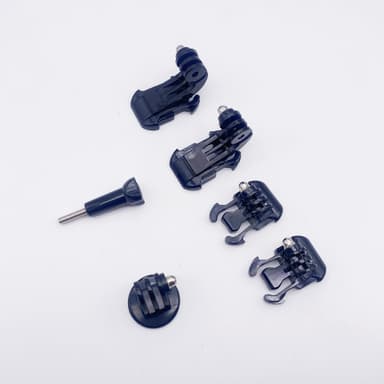 GoPro Action Camera Accessories 12-i-1 Bundle Kit, GoPro 8/9, Xiaomi Yi 4K Sort