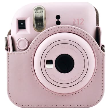 Fuji Mini12 ensfarvet kamerataske Specialmodel Lyserød