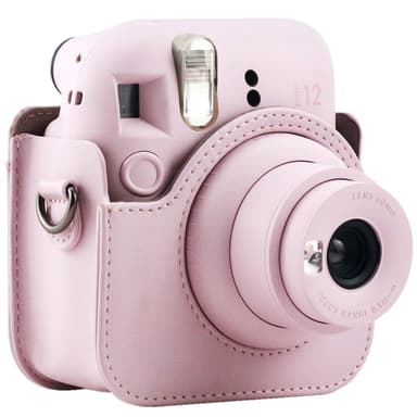 Fuji Mini12 ensfarvet kamerataske Specialmodel Lyserød