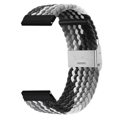 Flettet Elastik Armbånd OnePlus Watch 2R - Sorthvid