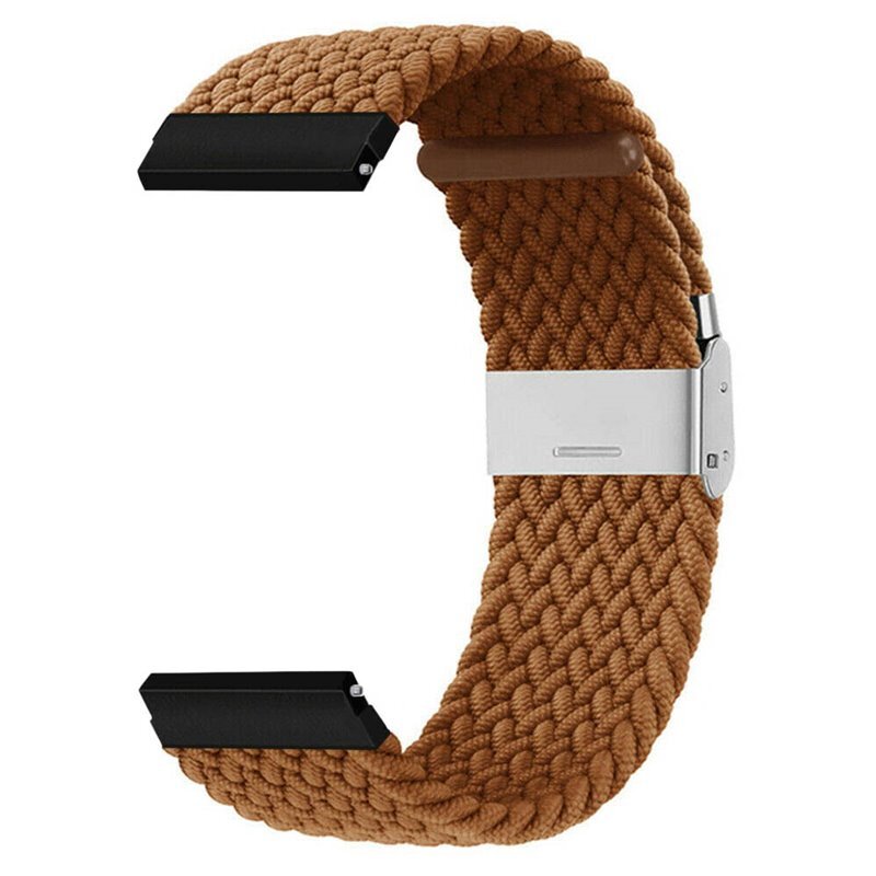 Flettet Elastik Armbånd Realme Watch S - Brun