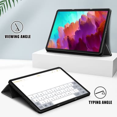 SKALO Lenovo Tab P12 Trifold Flip Cover - Sort