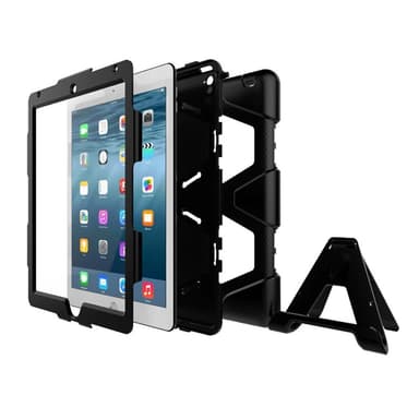 SKALO iPad 9.7 (2018) Extra Shockproof Armor Shockproof Cover - Sort