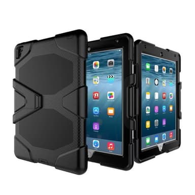 SKALO iPad 9.7 (2018) Extra Shockproof Armor Shockproof Cover - Sort