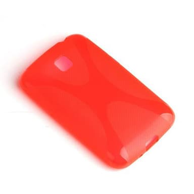 LG L3 II (1. SIM) Etui Case Cover (Rød)