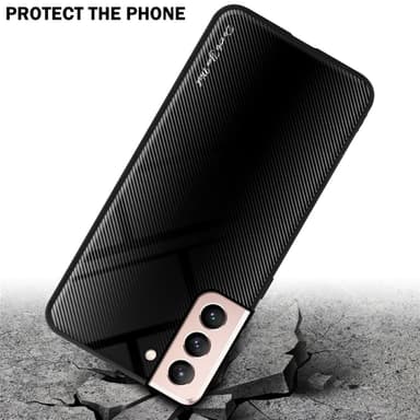 Cover Samsung Galaxy S21 5G Etui Case (Sort)
