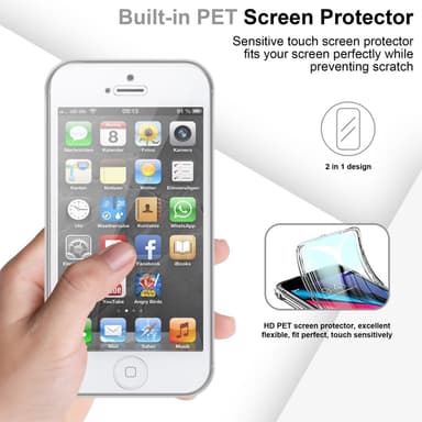 Cover iPhone 5 / 5S / SE 2016 Etui Case (Natur)