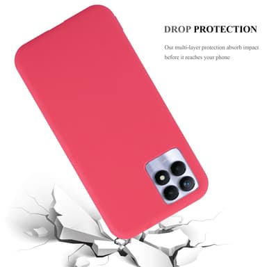 Cover Realme 8i / Narzo 50 4G Etui Case (Rød)