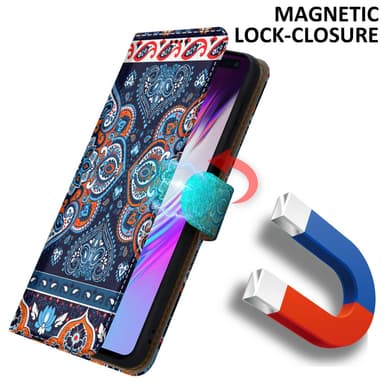 Samsung Galaxy S10 5G Pungetui Cover Case (Blå)