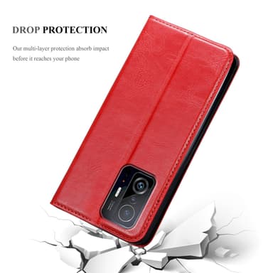 Xiaomi 11T / 11T PRO Cover Etui Case (Rød)