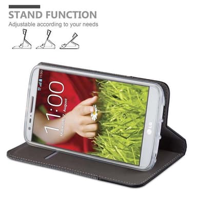 LG G2 MINI Pungetui Cover Case (Grå)