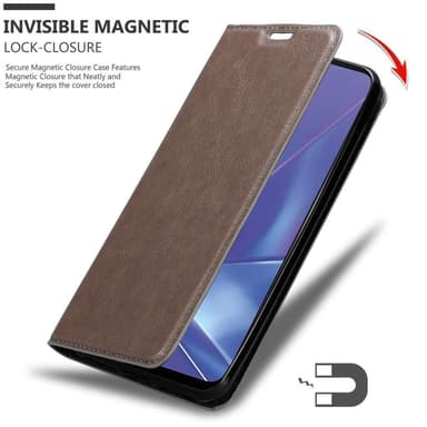 Oppo A52 Cover Etui Case (Brun)