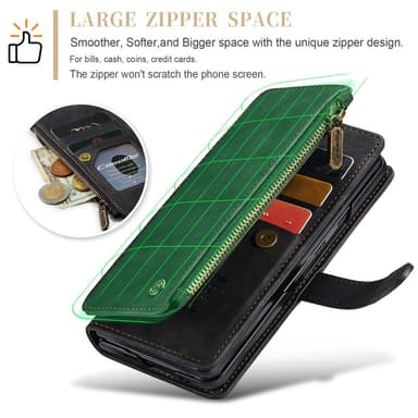 Samsung Z Fold6 CaseMe CaseMe C30 Flip Cover - Sort