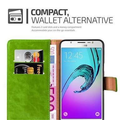 Cover Samsung Galaxy J7 2016 Etui Case (Grøn)