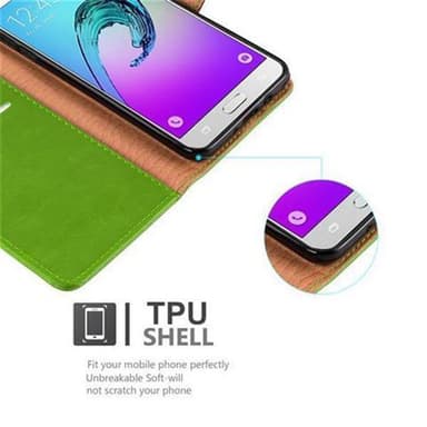 Cover Samsung Galaxy J7 2016 Etui Case (Grøn)