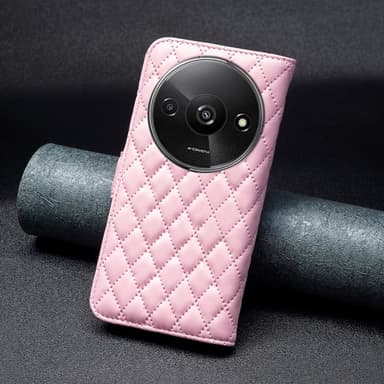 SKALO Xiaomi Redmi A3 BINFEN COLOR Quiltet Pung - Pink