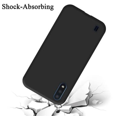 Samsung Galaxy A01 Cover Etui Case (Sort)
