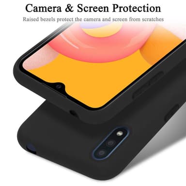 Samsung Galaxy A01 Cover Etui Case (Sort)
