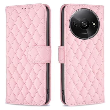 SKALO Xiaomi Redmi A3 BINFEN COLOR Quiltet Pung - Pink