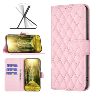 SKALO Xiaomi Redmi A3 BINFEN COLOR Quiltet Pung - Pink