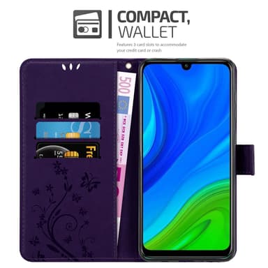 Huawei P SMART 2020 Pungetui Cover Case (Lilla)