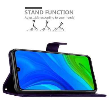 Huawei P SMART 2020 Pungetui Cover Case (Lilla)